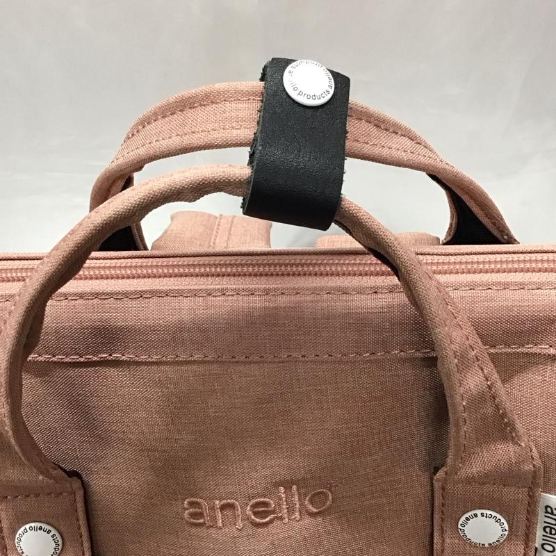 アネロ anello リュックサック、デイパック リュックサック、デイバッグ ロゴ、文字 桃 / ピンク / レディース USED 古着 中古 10118879