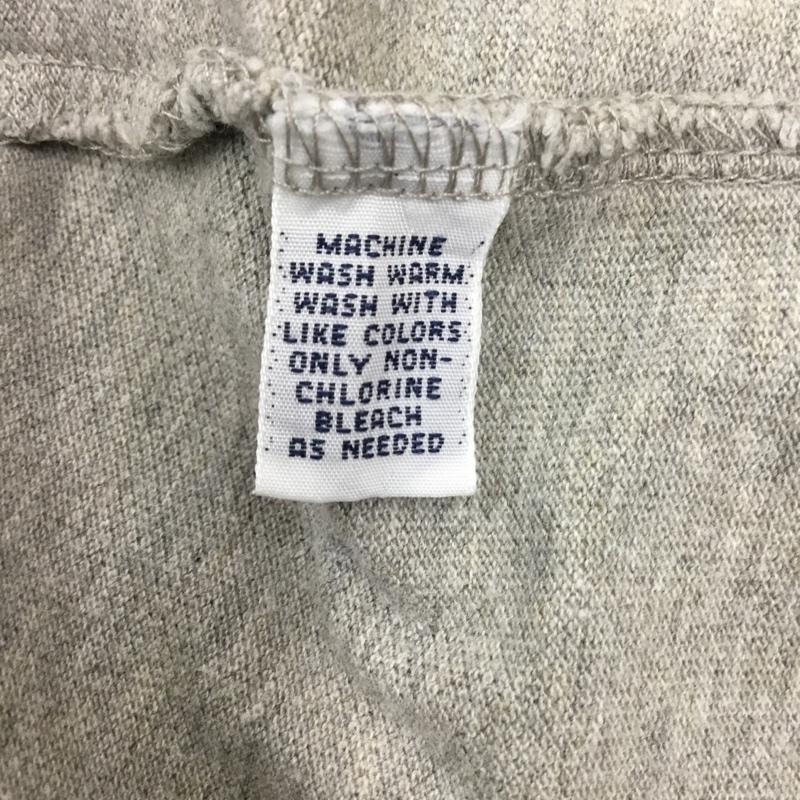 ポロバイラルフローレン Polo by RALPH LAUREN ポロシャツ 長袖 長袖ポロシャツ カラーシャツ ロングスリーブカットソー M ロゴ、文字 灰 / グレー / メンズ USED 古着 中古 10121789