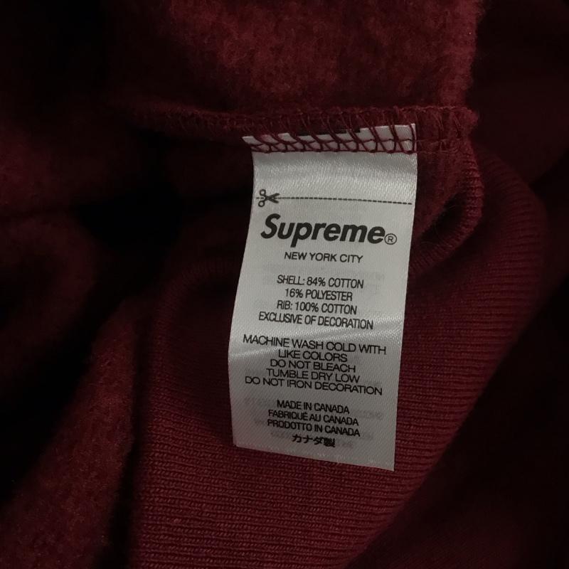 シュプリーム Supreme トレーナー 長袖 22AW BoxLogoCrewneck ボックスロゴスウェット クルーネックスウェット XL ロゴ、文字 えんじ / ワインレッド / メンズ USED 古着 中古 10110213