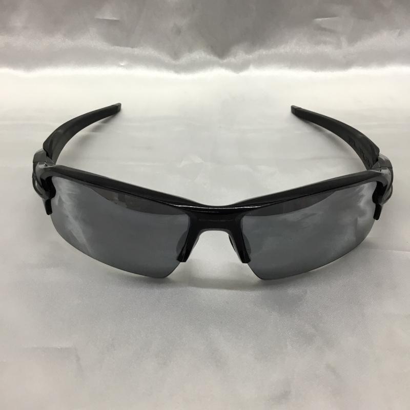 オークリー OAKLEY めがね・サングラス サングラス OO9271-09 FLAK2.0 アジアフィット ミラーレンズ ワンポイント 黒 / ブラック / メンズ USED 古着 中古 10110644