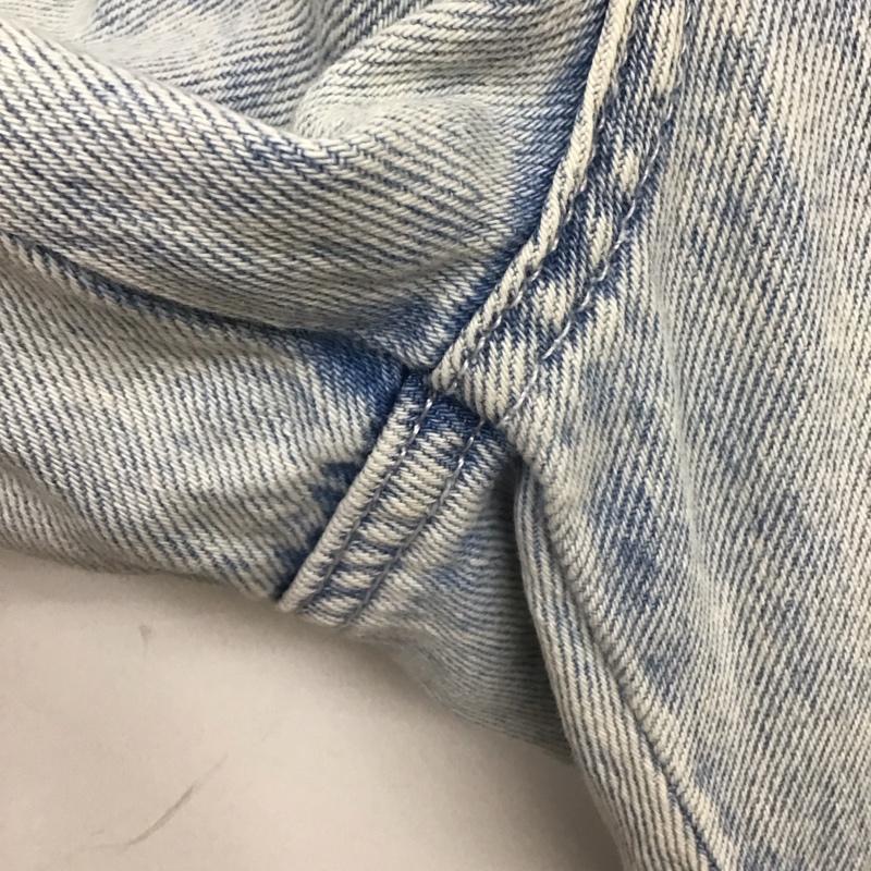 ザラ ZARA パンツ デニム、ジーンズ デニムパンツ ワイドパンツ カジュアルパンツ M 無地 インディゴ / インディゴ /  メンズ USED 古着 中古 10127309