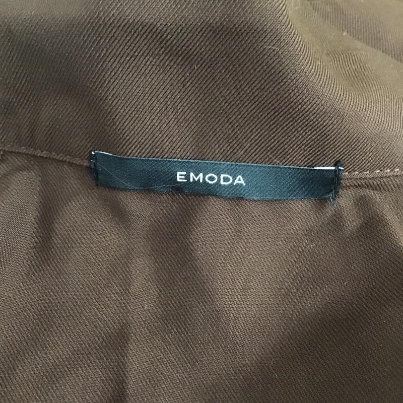 エモダ EMODA ワンピース・ドレス・オールインワン ワンピース・ドレス・オールインワン 041950370101-01 タックインオールインワン FREE 無地 茶 / ブラウン / レディース USED 古着 中古 10108559