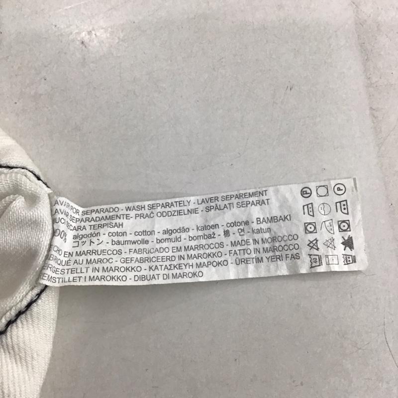 ザラ ZARA スカート ミニスカート M 無地 白 / ホワイト /  レディース USED 古着 中古 10133635