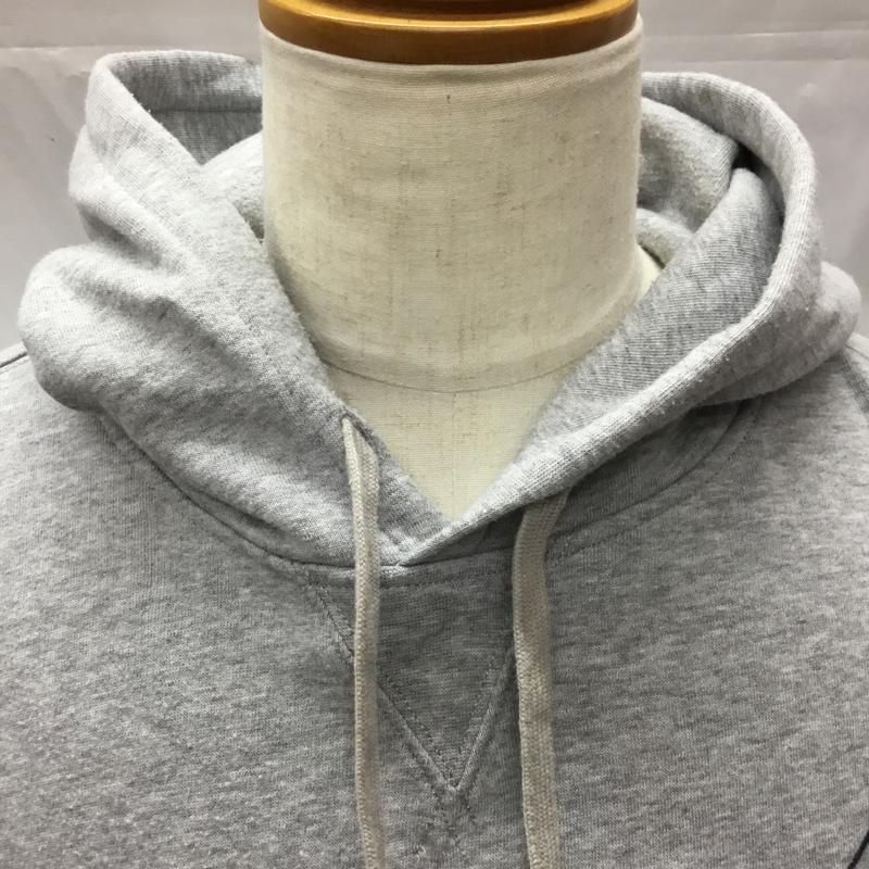 ポロラルフローレン POLO RALPH LAUREN パーカー 長袖 長袖パーカー フード付きパーカー プリントスウェット トレーナー L ロゴ、文字 灰 / グレー / メンズ USED 古着 中古 10112313