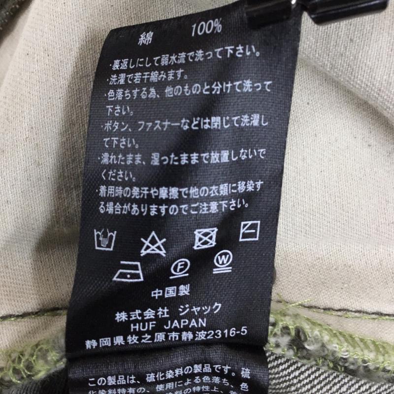 ハフ HUF パンツ デニム、ジーンズ 34 無地 カーキ / カーキ / メンズ USED 古着 中古 10143956