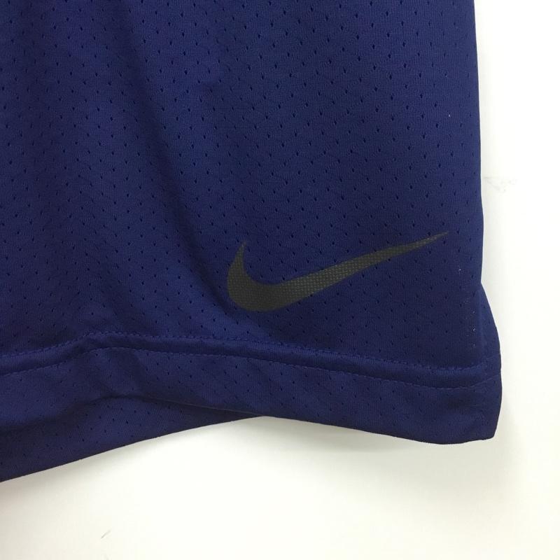 ナイキ NIKE パンツ ショートパンツ 927546-478 MNSTR Mesh Short 4.0 MNSTR メッシュ ショート L 無地 X ロゴ、文字 紺 / ネイビー / メンズ USED 古着 中古 10135016