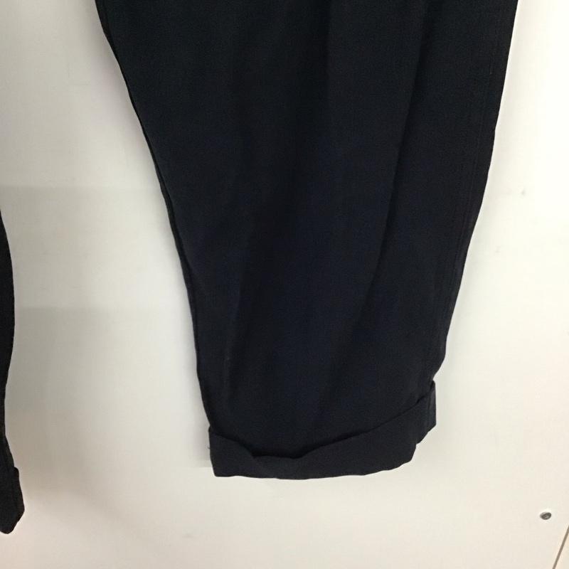 ザラ ZARA パンツ スラックス ワイドパンツ カジュアルパンツ ワークパンツ M 無地 紺 / ネイビー / メンズ USED 古着 中古 10136054