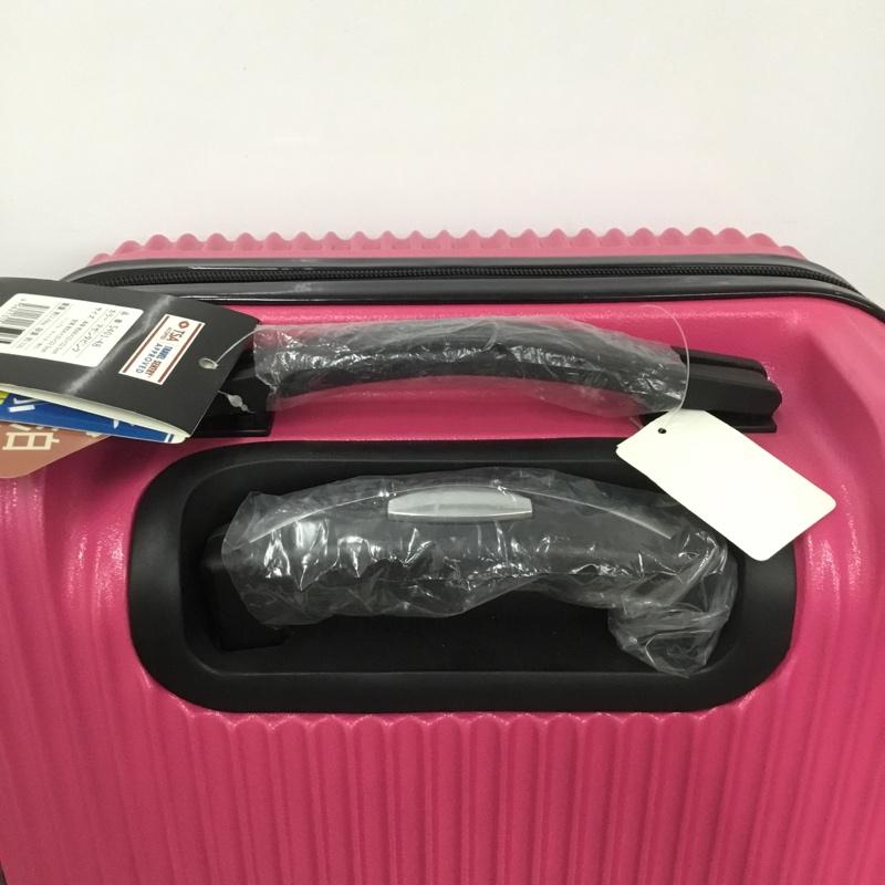 マキコーポレーション MAKI CORPORATION スーツケース、トランク スーツケース、トランク 5401-48 機内持込サイズ タグ付き キャリーケース 無地 桃 / ピンク / レディース USED 古着 中古 10131604