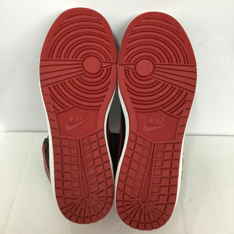 ナイキ NIKE スニーカー スニーカー HV6674-067 AIR JORDAN 1 HIGH 85 28cm 箱有 28.0cm ロゴ、文字 黒 / ブラック / X 赤 / レッド / メンズ USED 古着 中古 10130765