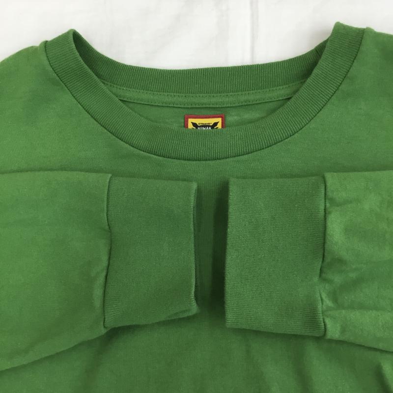 ヒューマンメード HUMAN MADE カットソー 長袖 GRAPHIC L/S XL プリント 緑 / グリーン / メンズ USED 古着 中古 10138294