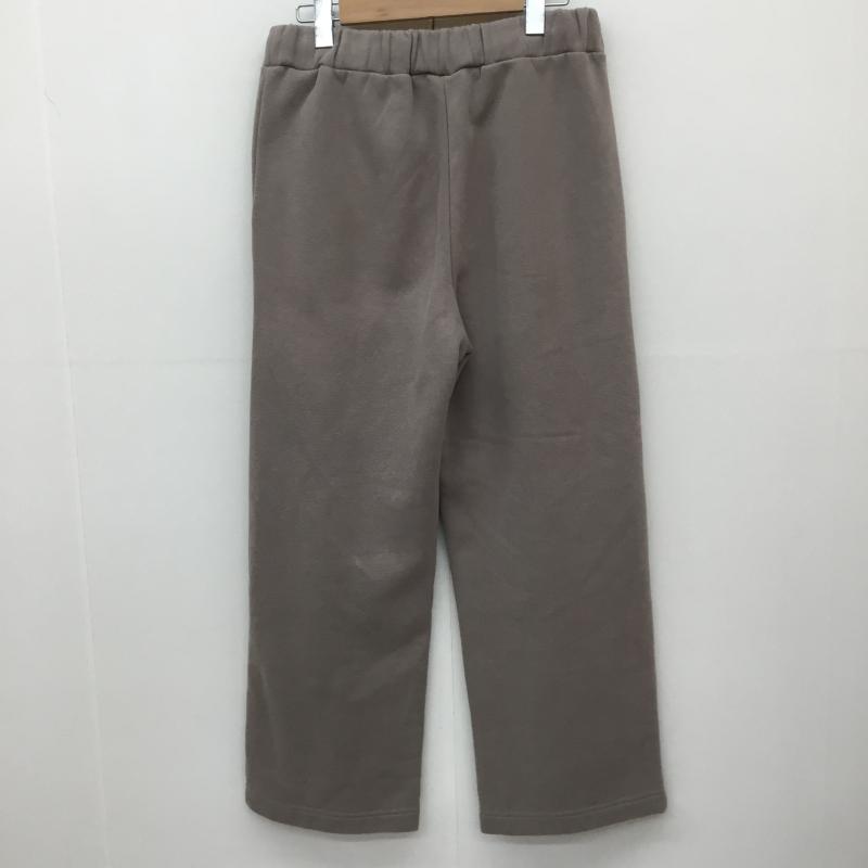 ジェラートピケ gelato pique パンツ サルエルパンツ スウェットパンツ FREE 無地 茶 / ブラウン / レディース USED 古着 中古 10139787