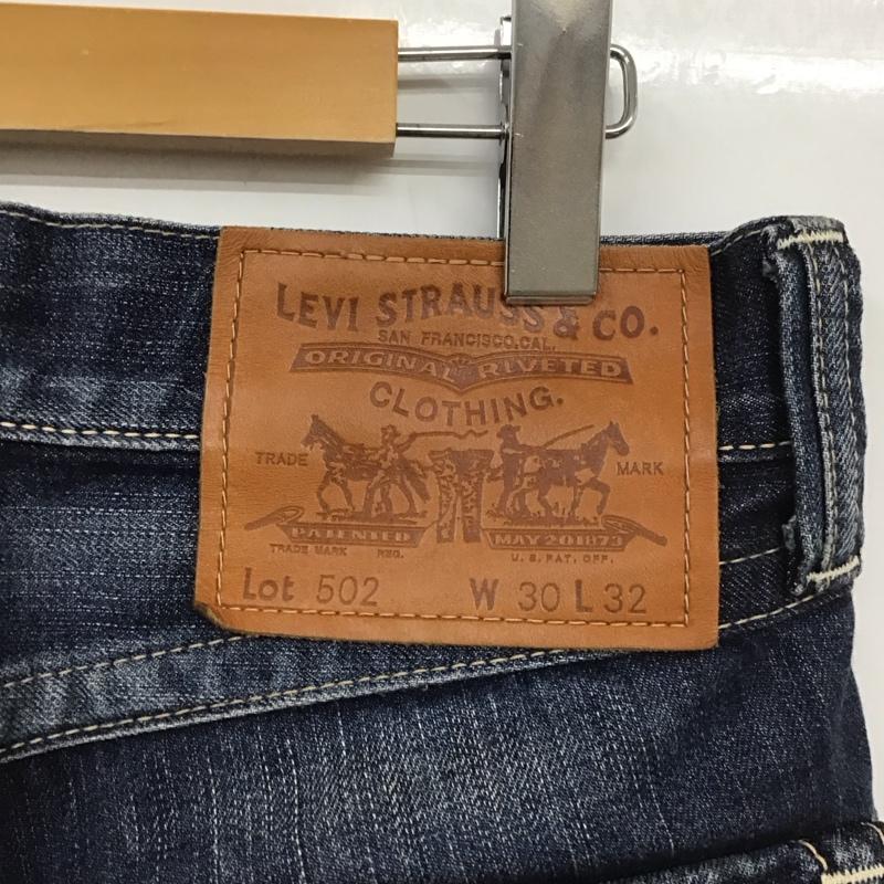 リーバイストラウスアンドコー Levi Strauss & co. パンツ デニム、ジーンズ デニムパンツ スリムパンツ カジュアルパンツ ストレッチパンツ 30インチ 無地 インディゴ / インディゴ / メンズ USED 古着 中古 10131416