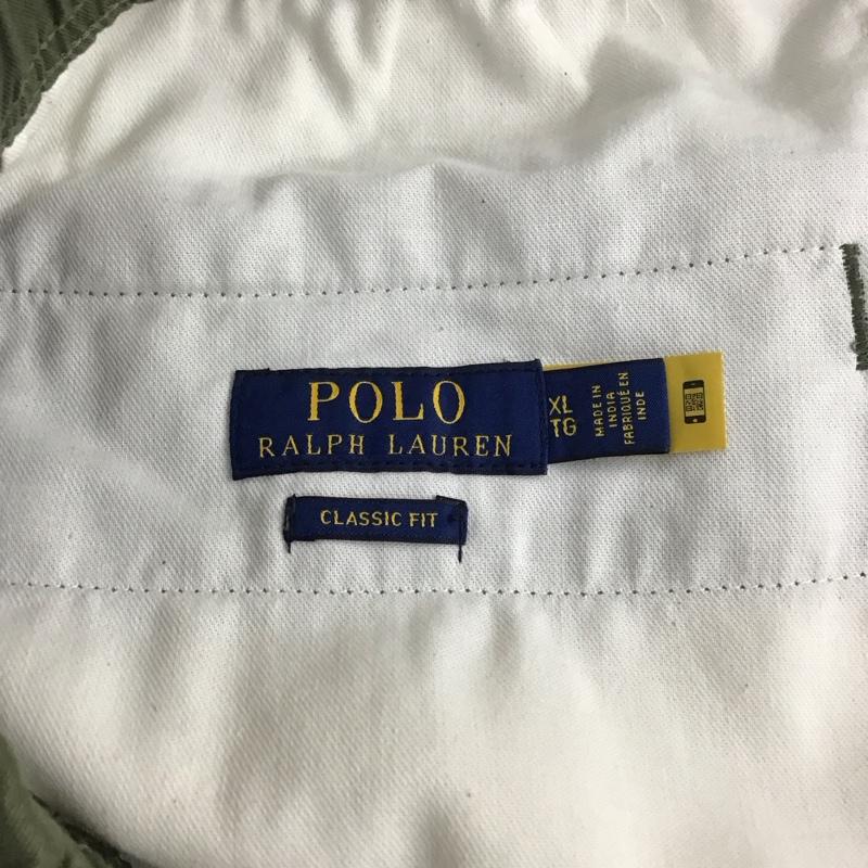 ポロラルフローレン POLO RALPH LAUREN パンツ ワークパンツ、ペインターパンツ ワークパンツ ワイドパンツ カジュアルパンツ XL 無地 カーキ / カーキ / メンズ USED 古着 中古 10129840