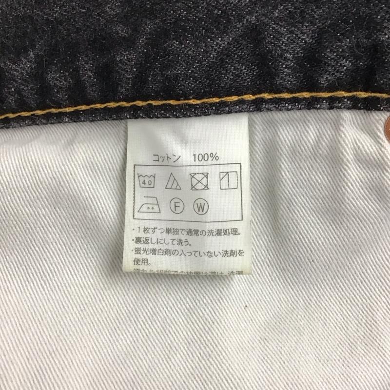 クーティープロダクションズ COOTIE PRODUCTIONS パンツ デニム、ジーンズ ワイド バギージーンズ デニムパンツ XL 無地 黒 / ブラック /  メンズ USED 古着 中古 10121299