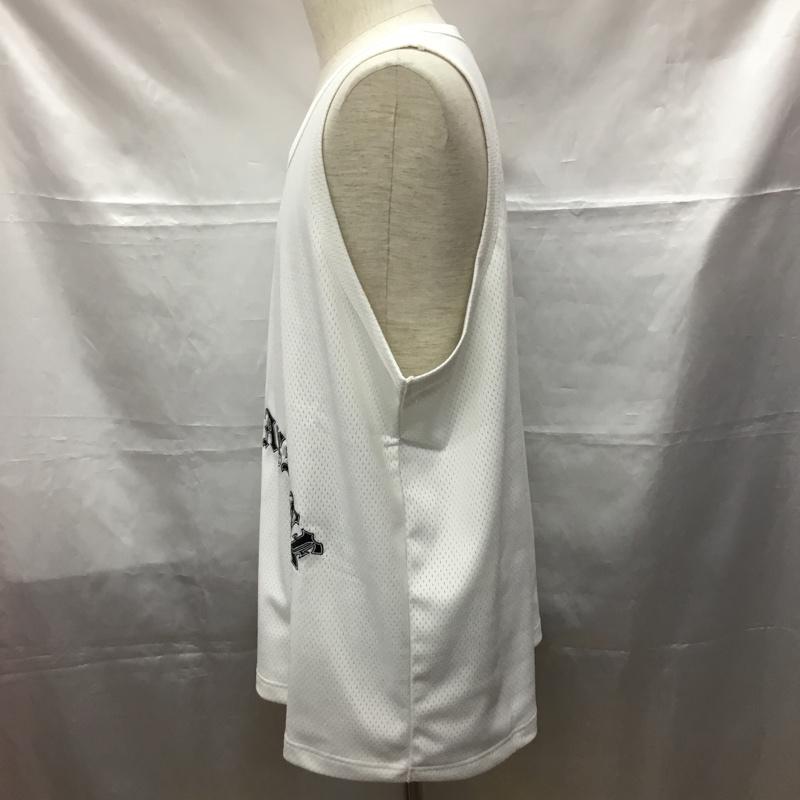 ソフトマシーン Softmachine タンクトップ タンクトップ EAST SIDE TANK メッシュタンクトップ XL ロゴ、文字 白 / ホワイト / メンズ USED 古着 中古 10108822