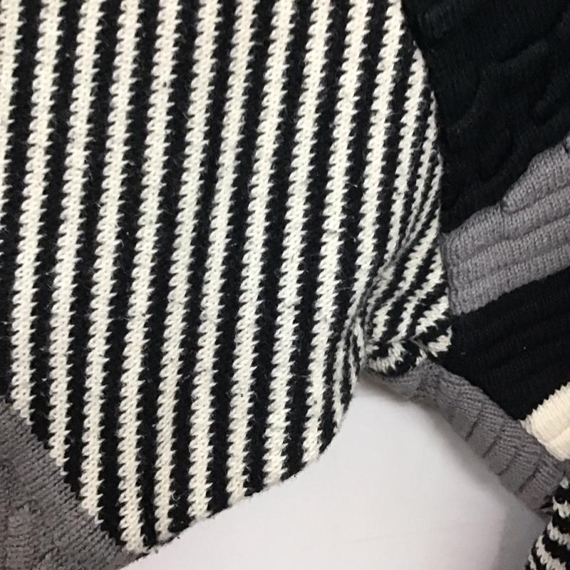 古着 USED ニット、セーター 長袖 長袖ニットカットソー クルーネック セーター XL 総柄 マルチカラー / マルチカラー / メンズ USED 古着 中古 10136676