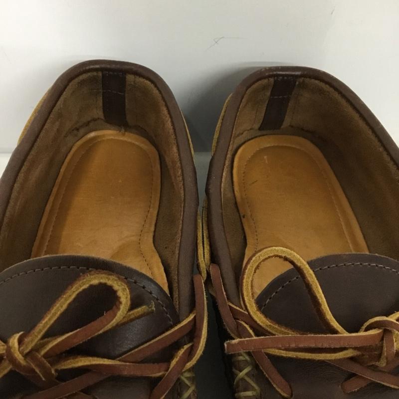 ユケテン YUKETEN カジュアルシューズ カジュアルシューズ デッキシューズ 茶 / ブラウン / メンズ USED 古着 中古 10146035