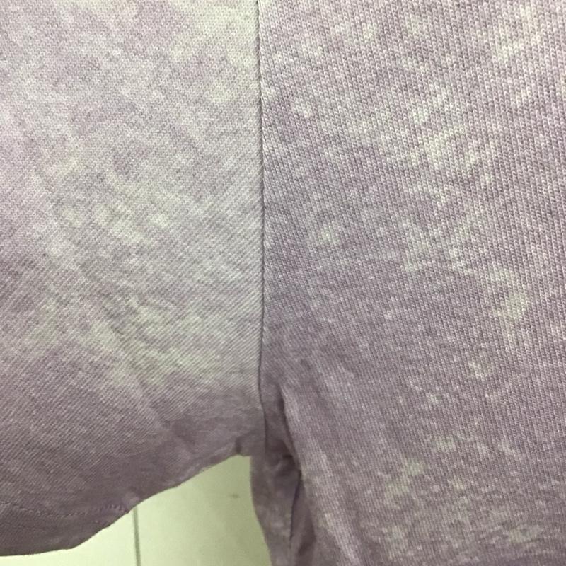 マウジー MOUSSY Tシャツ 半袖 010ESQ90-0590 FLOWERING Tシャツ FREE プリント 紫 / パープル / レディース USED 古着 中古 10112131