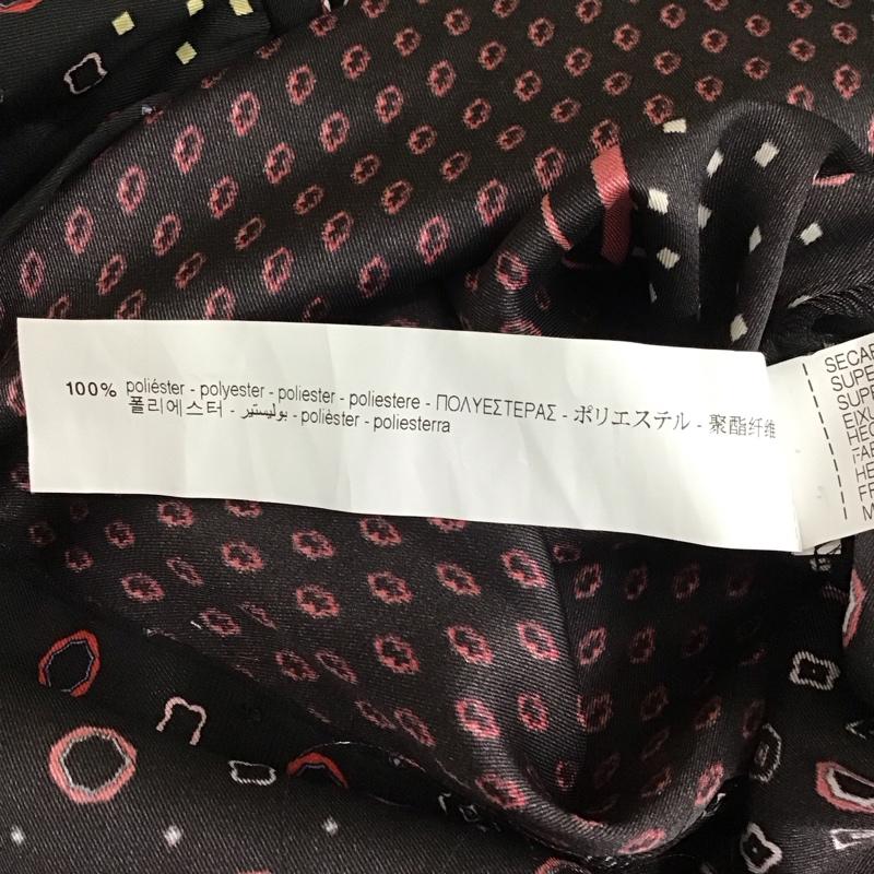 ザラ ZARA シャツ、ブラウス 長袖 8509 163 330 スタンドネック フリル XS 総柄 マルチカラー / マルチカラー / レディース USED 古着 中古 10114768