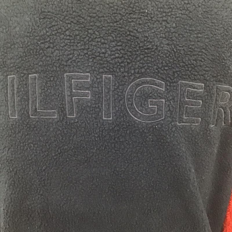 トミーヒルフィガー TOMMY HILFIGER トレーナー 長袖 長袖カットソー クルーネックカットソー フリースロングスリーブカットソー トレーナー M ロゴ、文字 赤 / レッド / X 紺 / ネイビー / メンズ USED 古着 中古 10106750