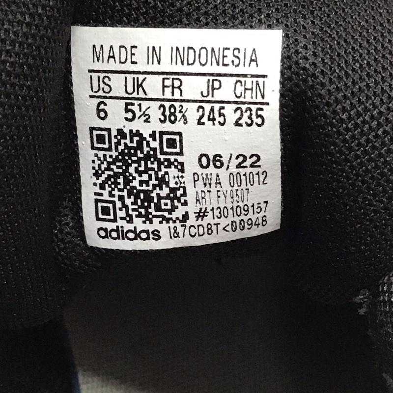 アディダス adidas スニーカー スニーカー FY9507 BREAKNET 24.5cm 24.5cm ロゴ、文字 黒 / ブラック / X 白 / ホワイト / レディース USED 古着 中古 10118856