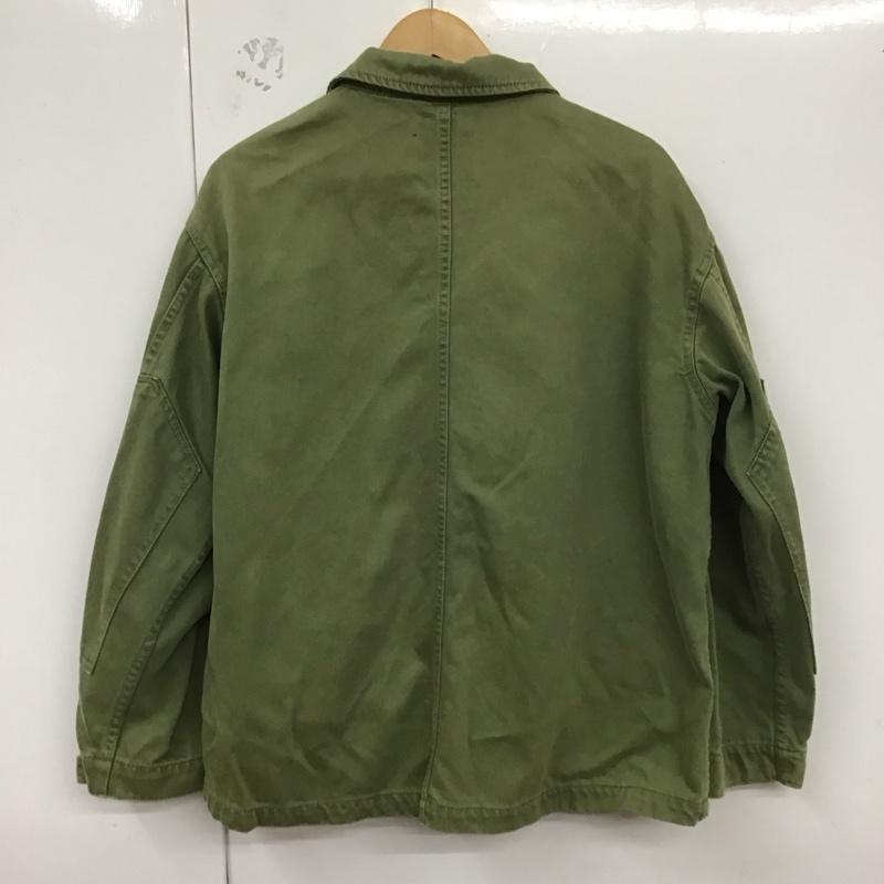 ザラティーアールエフ ZARA TRF ジャケット、上着 ジャケット、ブレザー ミリタリージャケット 前ボタンジャケット カラージャケット L 無地 カーキ / カーキ / レディース USED 古着 中古 10129771