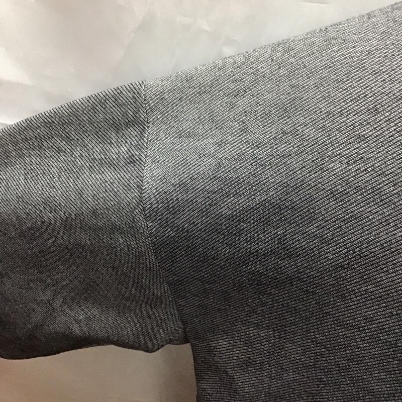 アズールバイマウジー AZUL BY MOUSSY カーディガン 長袖 長袖カーディガン 長袖カットソー ノーカラージャケット 前開カーディガン M 無地 灰 / グレー / メンズ USED 古着 中古 10113236