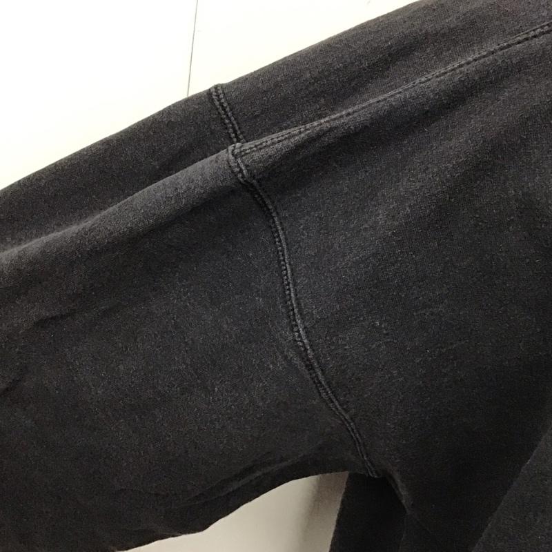 ナイキ NIKE トレーナー 長袖 90年代 スウェット 裏起毛 L ワンポイント 黒 / ブラック / メンズ USED 古着 中古 10115700