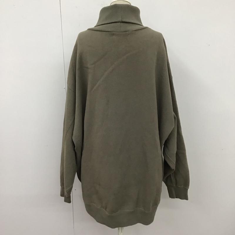 フリークスストア FREAK S STORE トレーナー 長袖 1322248901233 ヘビーウェイトタートルネックスウェット 長袖トレーナー FREE 無地 灰 / グレー / レディース USED 古着 中古 10121039