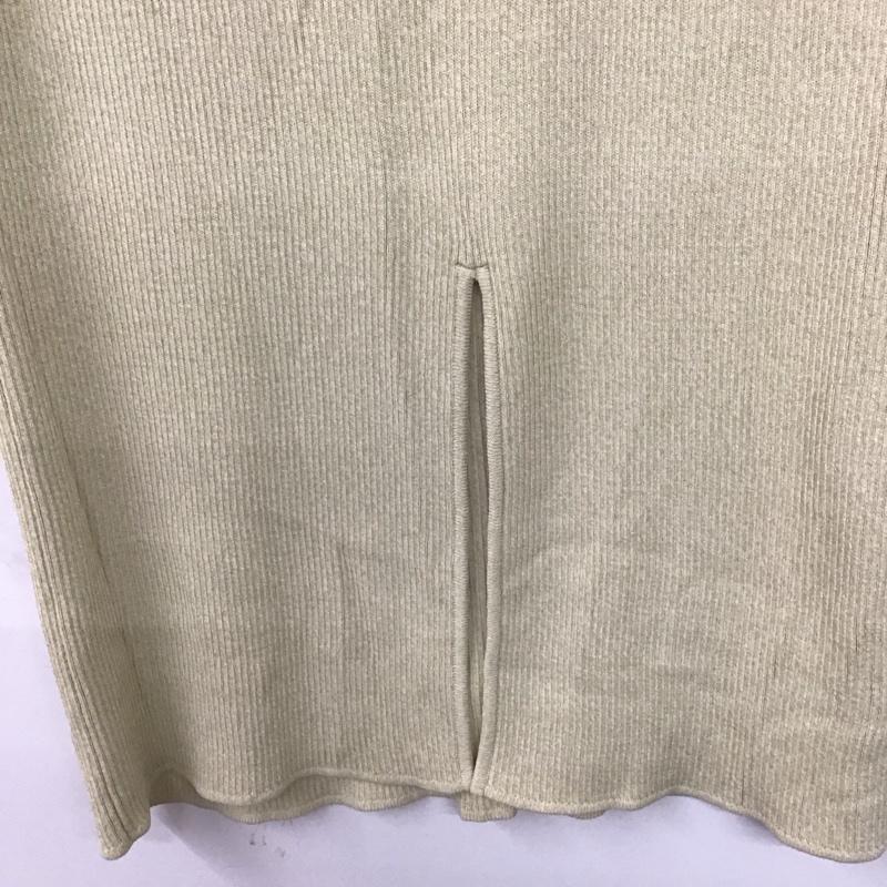 スライ SLY スカート ロングスカート 030FSZ71-6740 MELANGE KNIT SK ニットスカート FREE 無地 アイボリー / アイボリー / レディース USED 古着 中古 10138878