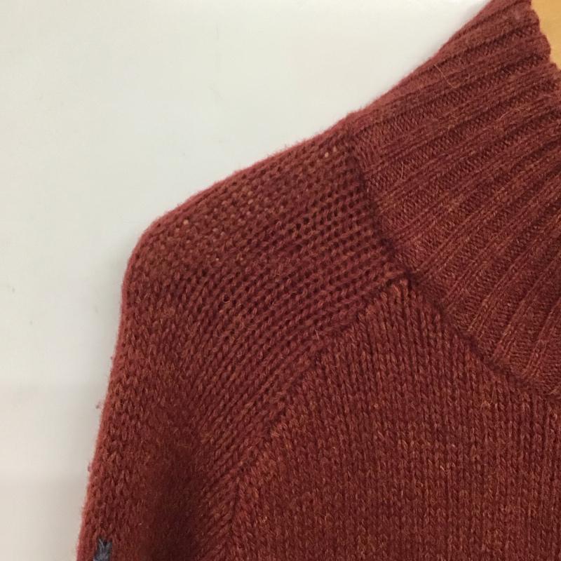 トミーヒルフィガー TOMMY HILFIGER ニット、セーター 長袖 長袖ニットカーディガン ジップアップニットカーディガン アウター XL プリント マルチカラー / マルチカラー / メンズ USED 古着 中古 10138595
