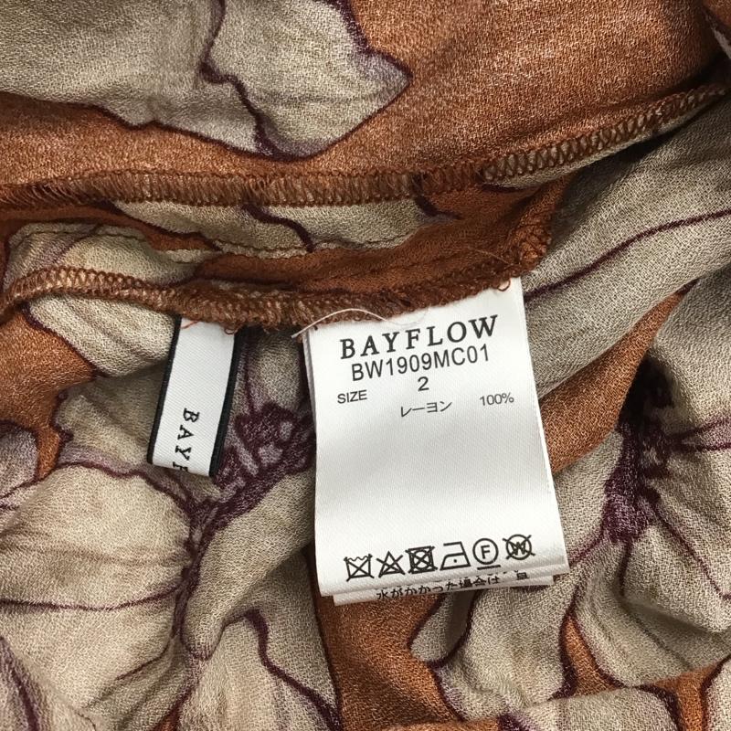 ベイフロー BAYFLOW ワンピース ロングスカート BW1909MC01 レーヨン 2 総柄 マルチカラー / マルチカラー / レディース USED 古着 中古 10133982