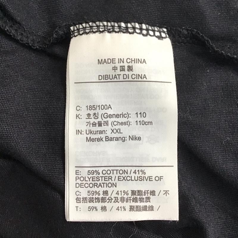 ナイキ NIKE タンクトップ タンクトップ DA1771-010 タンクトップ ノースリーブカットソー スポーツウェア XXL ロゴ、文字 黒 / ブラック / メンズ USED 古着 中古 10110796