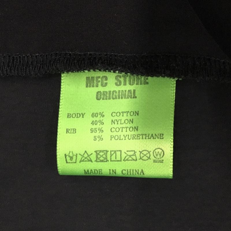 古着 USED カットソー 長袖 MFC STORE L 無地 黒 / ブラック /  メンズ USED 古着 中古 10108689