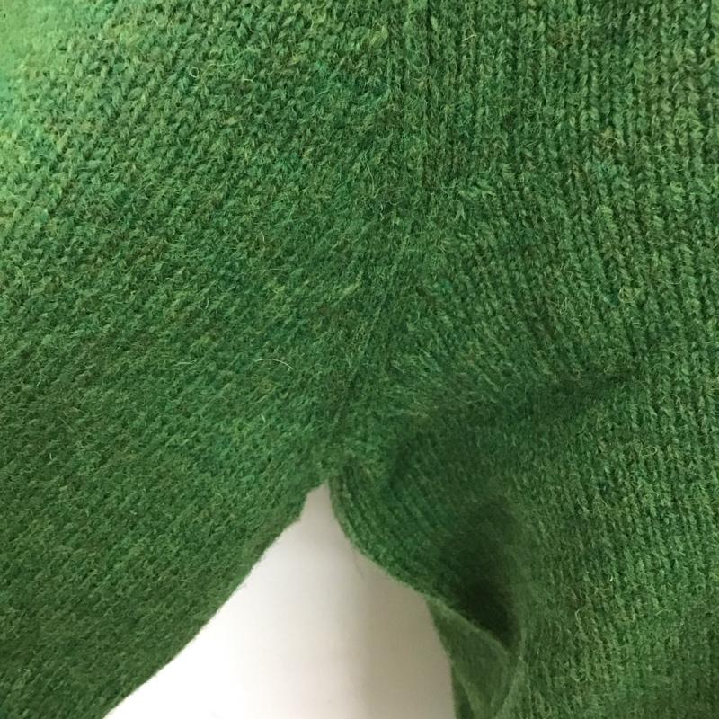 エルエルビーン L.L.Bean ニット、セーター 長袖 271087 クルーネック タグ付き M 無地 緑 / グリーン / メンズ USED 古着 中古 10111246