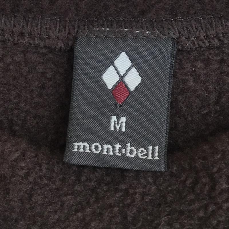 モンベル mont-bell トレーナー 長袖 1106754 ライトスウェット M ロゴ、文字 茶 / ブラウン / レディース USED 古着 中古 10138237