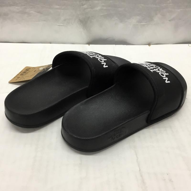 ザノースフェイス THE NORTH FACE サンダル サンダル NFW02354 WOMENS BASE CAMP SLIDE 3 23cm タグ付き 23.0cm ロゴ、文字 黒 / ブラック / レディース USED 古着 中古 10121825