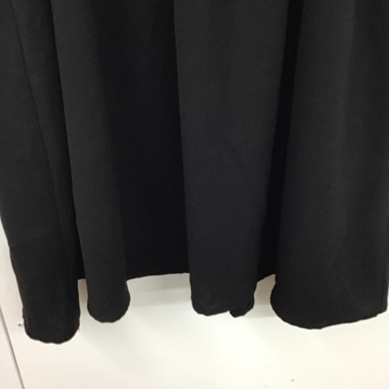 オリーブデオリーブ OLIVE des OLIVE ワンピース ひざ丈スカート M 無地 黒 / ブラック /  レディース USED 古着 中古 10131902