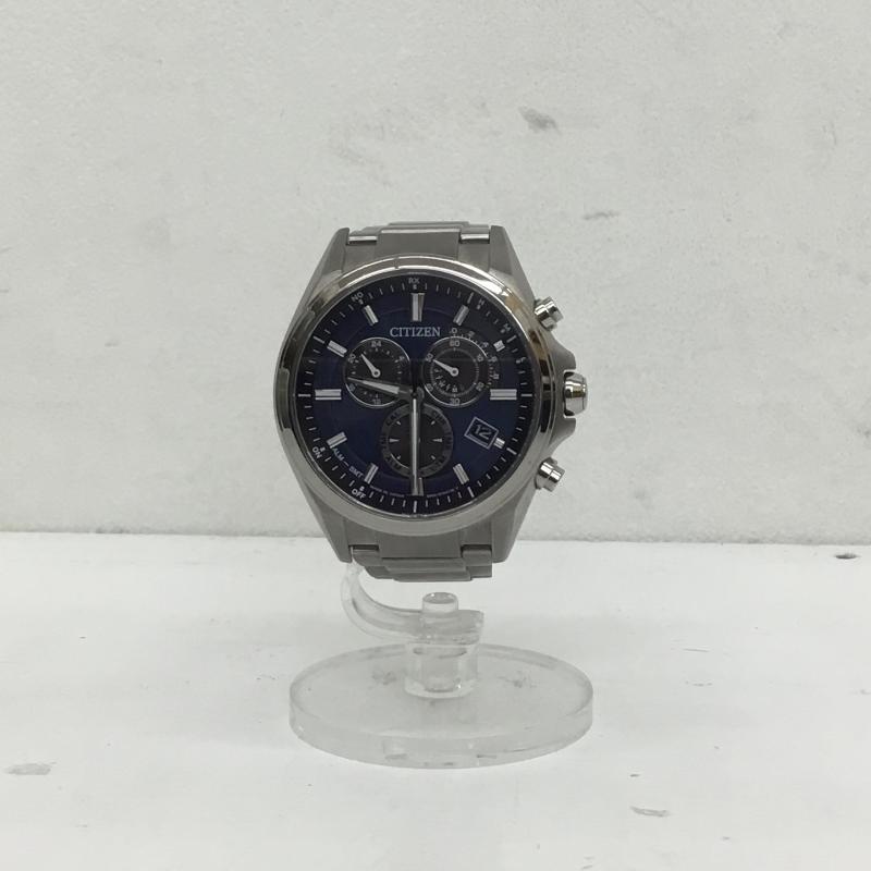 シチズン CITIZEN 腕時計 アナログ(自動巻き) E610-S104203 無地 銀 / シルバー / メンズ USED 古着 中古 10129346