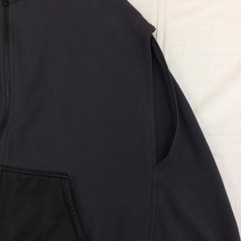 アレキサンダーワン ALEXANDER WANG パーカー 半袖 S 無地 灰 / グレー / メンズ USED 古着 中古 10134386