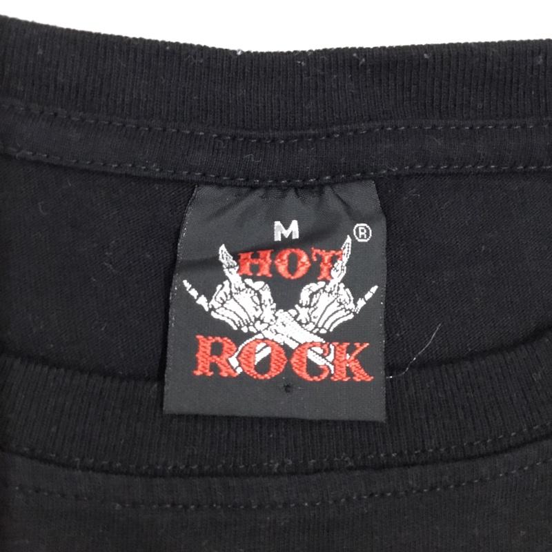 古着 USED Tシャツ 半袖 半袖カットソー プリントTシャツ クルーネックカットソー バンドTシャツ M プリント 黒 / ブラック /  メンズ USED 古着 中古 10111287