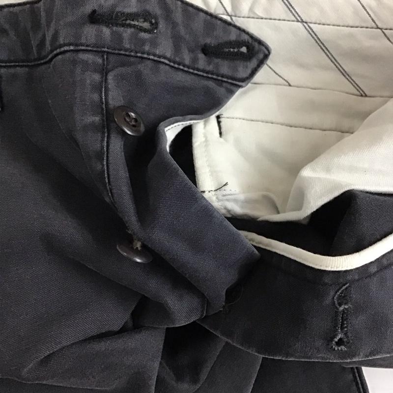 サージュデクレ sage de cret パンツ ワークパンツ、ペインターパンツ ワイドパンツ カジュアルパンツ ワークパンツ S 無地 黒 / ブラック /  メンズ USED 古着 中古 10128000