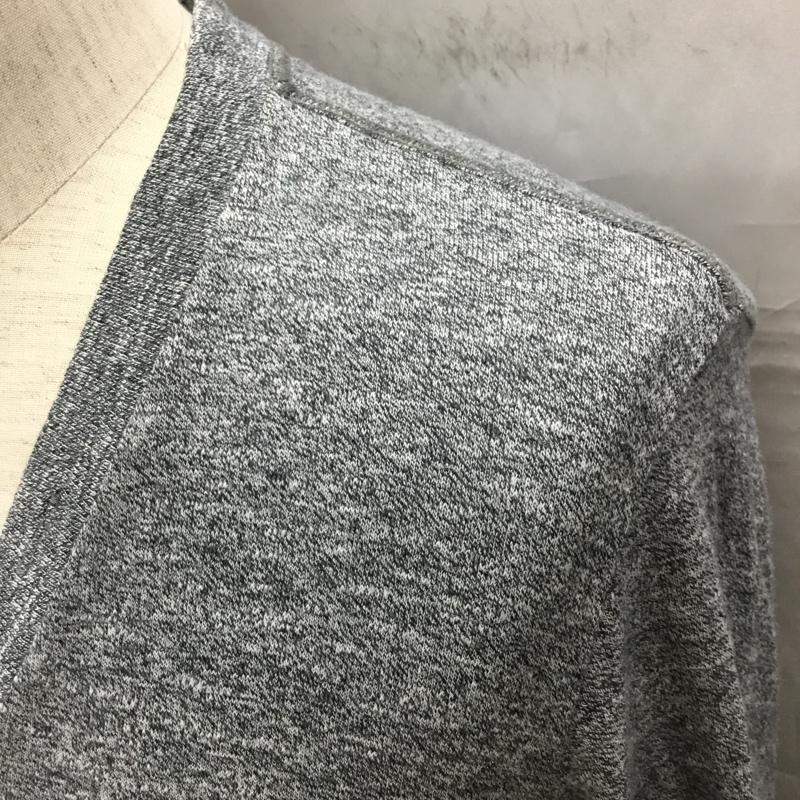 ディーゼル DIESEL カットソー 長袖 ヘンリーネック S ワンポイント 灰 / グレー /  メンズ USED 古着 中古 10109250