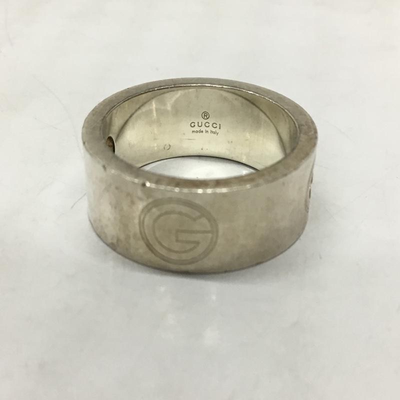 グッチ GUCCI アクセサリー 指輪 ロゴ、文字 銀 / シルバー / レディース USED 古着 中古 10119949