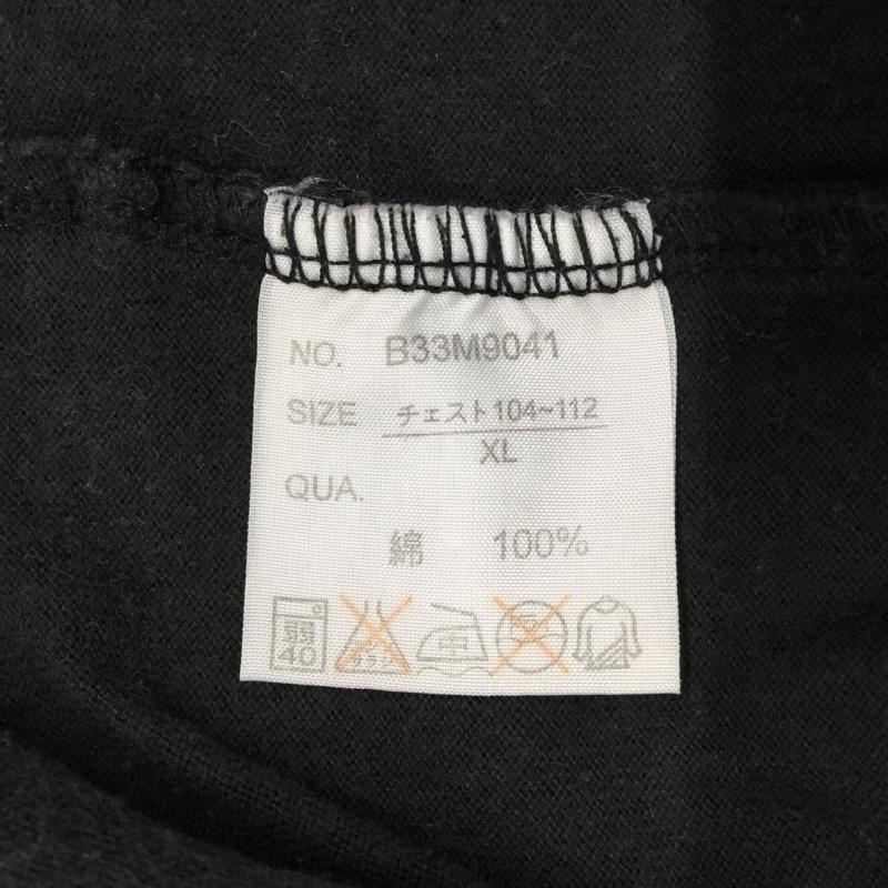 ベアー Bear USA Tシャツ 長袖 B33M9041 クルーネック ロンT プリント クマ XL ロゴ、文字 黒 / ブラック / レディース USED 古着 中古 10119306