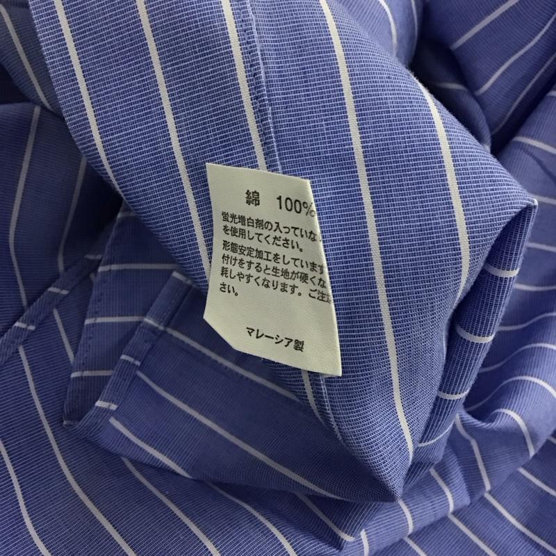 ブルックスブラザーズ BROOKS BROTHERS シャツ、ブラウス 長袖 長袖シャツ カラーシャツ ポケットシャツ 長袖カットソー ストライプシャツ ストライプ 水色 / ライトブルー /  メンズ USED 古着 中古 10113016