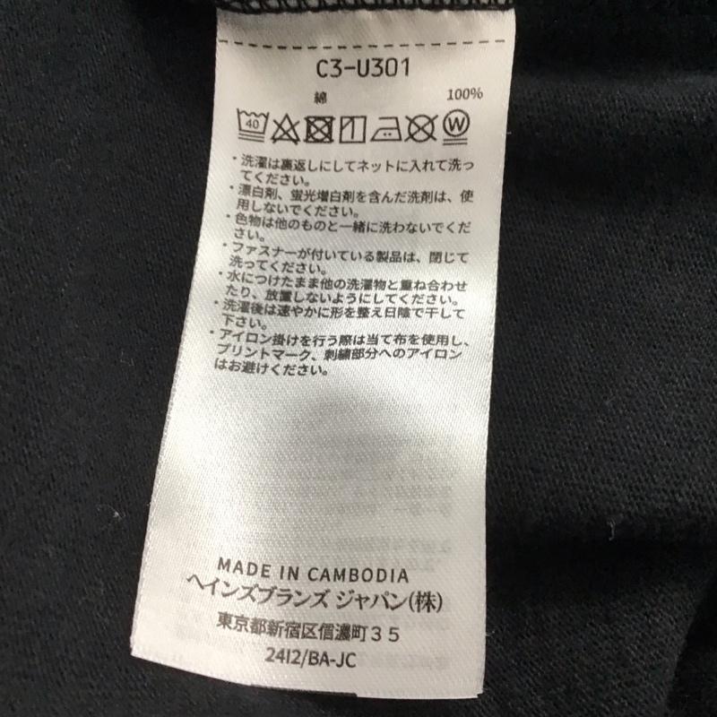 チャンピオン Champion Tシャツ 半袖 C3-U301 ショートスリーブTシャツ TOKYO XL ロゴ、文字 黒 / ブラック / メンズ USED 古着 中古 10131333