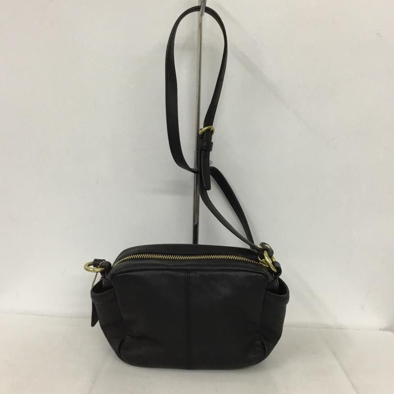 コーチ COACH ショルダーバッグ ショルダーバッグ F25150 ポシェット ミニバッグ ロゴ、文字 黒 / ブラック / レディース USED 古着 中古 10131865