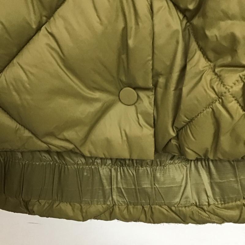 ザラ ZARA コート コート一般 4369 254 515 スタンドネック キルティング M 無地 カーキ / カーキ / レディース USED 古着 中古 10138921