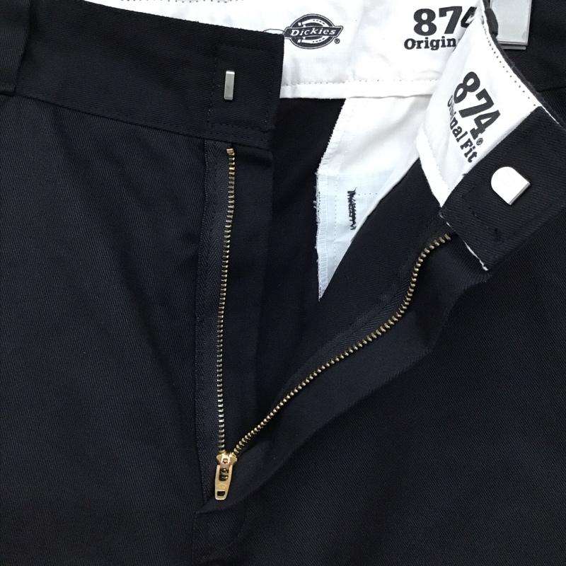 ディッキーズ Dickies パンツ ワークパンツ、ペインターパンツ 34 無地 黒 / ブラック / メンズ USED 古着 中古 10130025